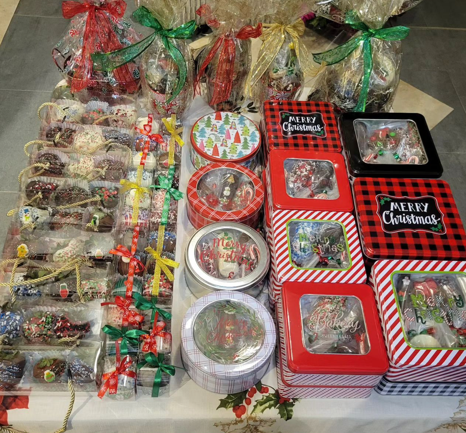 Tins and Gift Baskets